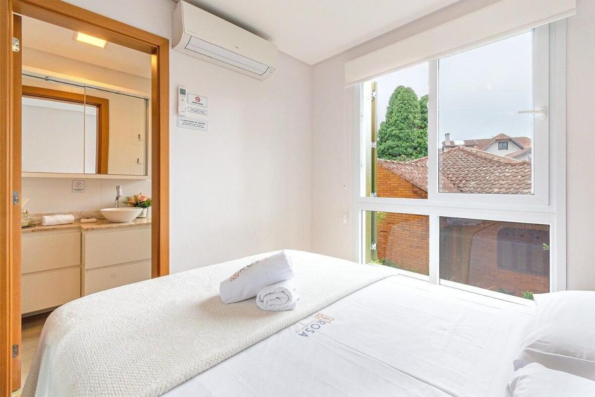Appartement Rosa Edificio Giovani Pizetta à Gramado Extérieur photo